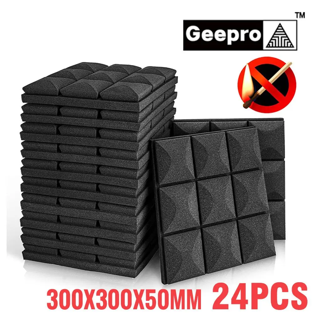 Звукоизоляционная акустическая панель Geepro 300x300x50 мм, звукоизоляционная акустическая панель, шумоизоляция для студии, звукоизоляционный пе...
Звукоизоляционная акустическая панель Geepro 300x300x50 мм, звукоизоляционная акустическая панель, шумоизоляция для студии, звукоизоляционный пе...