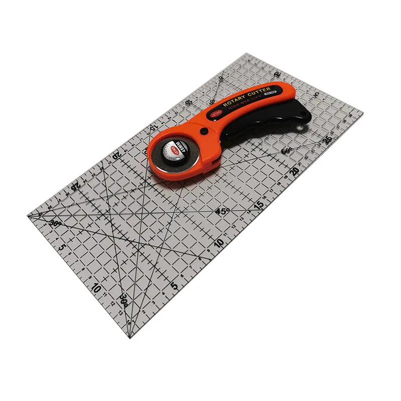Инструмент для лоскутного шитья комплект 30*15 см разноцветная линейка плюс