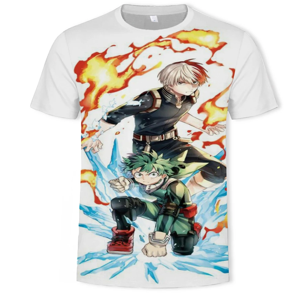 Summer new style My Hero Academia 3D printed shirt Comic T-shirt Harajuku hip hop Men's T-shirt popular fashion streetwear
Summer new style My Hero Academia 3D printed shirt Comic T-shirt Harajuku hip hop Men's T-shirt popular fashion streetwear