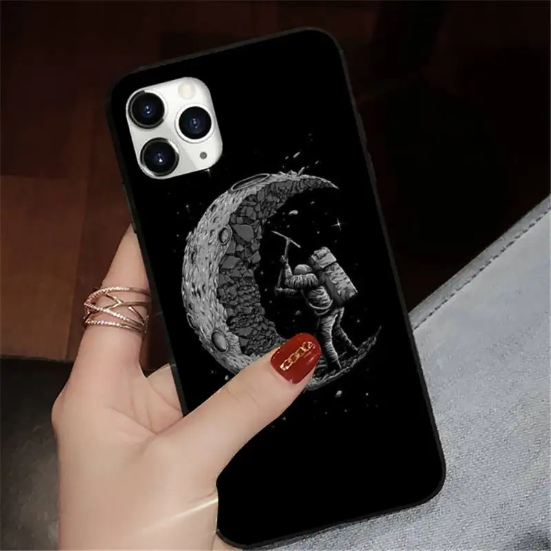 Space Moon Astronaut Phone Case for iPhone 7 8 11 12 Pro X XS Max XR Samsung A S 10 20 50 Plus pro funda
Space Moon Astronaut Phone Case for iPhone 7 8 11 12 Pro X XS Max XR Samsung A S 10 20 50 Plus pro funda