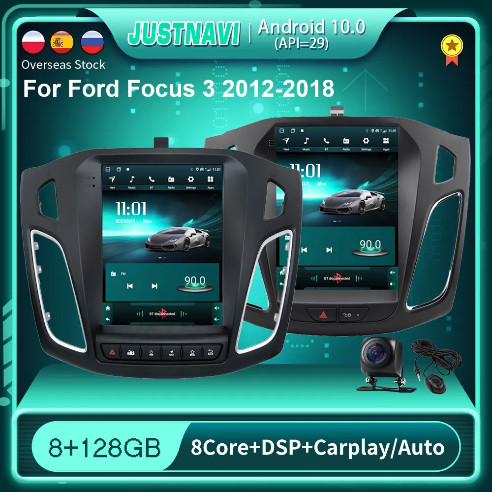 Tesla Vertical 8+128G Car Radio For Ford Focus 3 2012-2018 Android 10 Multimedia Video Player Navigation GPS Stereos No 2din DVD
Tesla Vertical 8+128G Car Radio For Ford Focus 3 2012-2018 Android 10 Multimedia Video Player Navigation GPS Stereos No 2din DVD