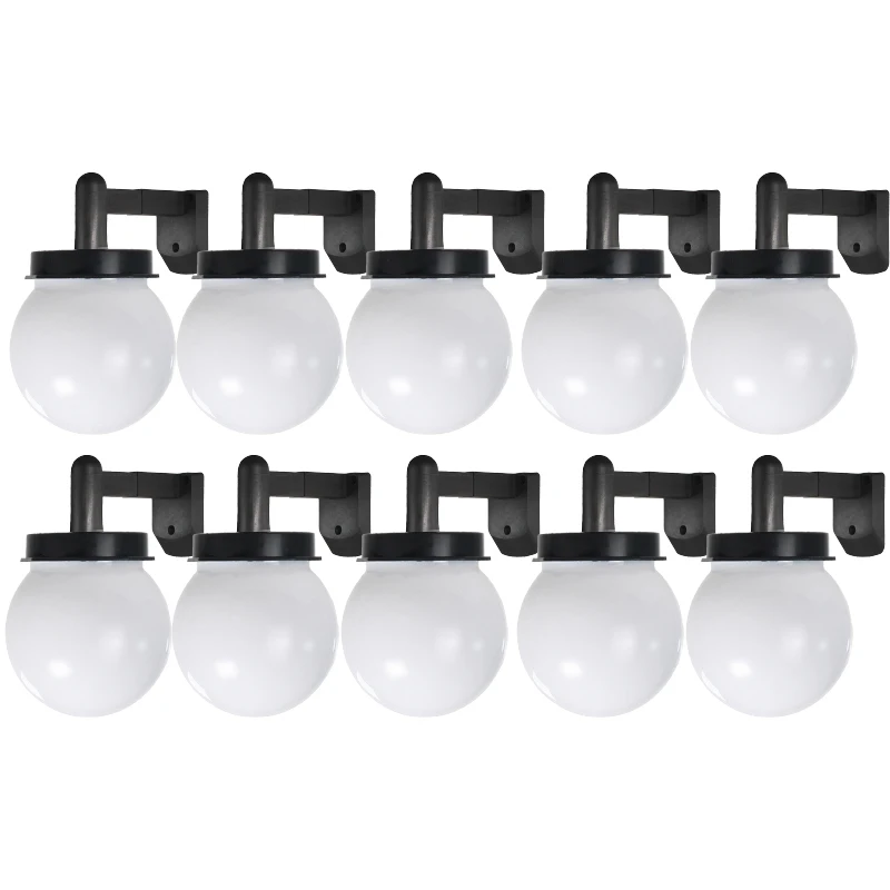 12Pcs 2021 New Outdoor LED Solar Modern Spherical Decorative Wall Lamp Corridor Aisle Wall Waterproof Lamp Home Garden Lighting
12Pcs 2021 New Outdoor LED Solar Modern Spherical Decorative Wall Lamp Corridor Aisle Wall Waterproof Lamp Home Garden Lighting