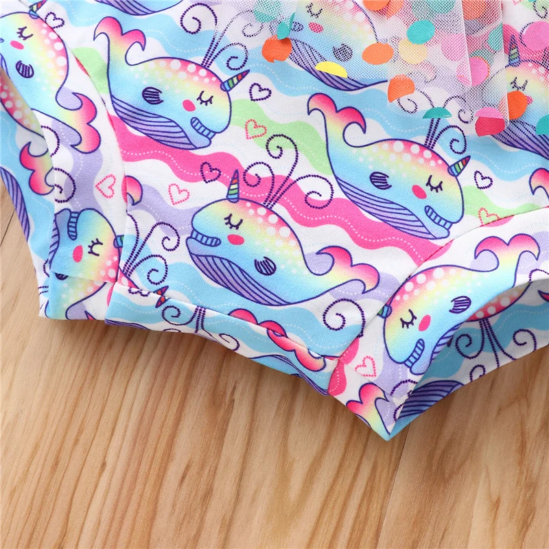 2Pcs Toddlers Summer Outfit, Doughnut/Dolphin Print Frilly Tank Tops + Gauze Splicing Shorts for Baby Girls, 3-18 Months
2Pcs Toddlers Summer Outfit, Doughnut/Dolphin Print Frilly Tank Tops + Gauze Splicing Shorts for Baby Girls, 3-18 Months