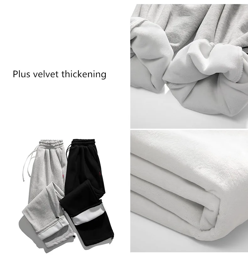 Winter Fleece Men Clothing Black Gray Elastic Waist Loose Anke Length Youthful Bitality Sweatpants Xl 2xl
Winter Fleece Men Clothing Black Gray Elastic Waist Loose Anke Length Youthful Bitality Sweatpants Xl 2xl