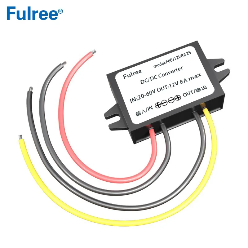 IP68 Waterproof 60V 48V 36V 24V DC Step Down to 12V DC 1A 3A 5A 8A Golf Cart Car Buck CCTV DVR Camera Power Converter
IP68 Waterproof 60V 48V 36V 24V DC Step Down to 12V DC 1A 3A 5A 8A Golf Cart Car Buck CCTV DVR Camera Power Converter