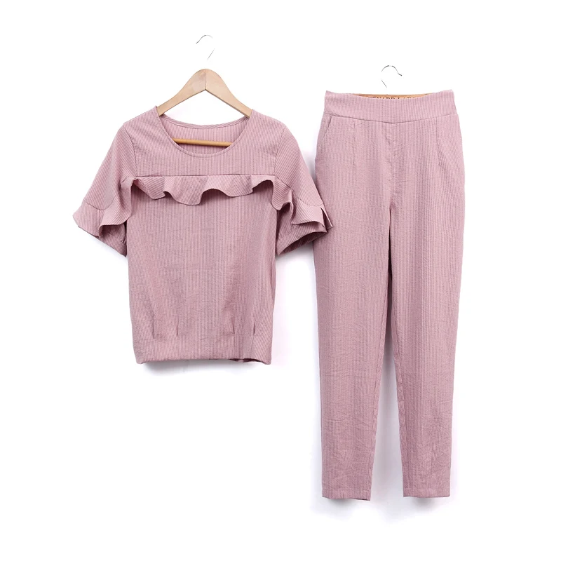 Chiffon Women Two Piece Outfits Summer Ruffle 2 Piece Set Top And Pants Ensemble Femme 2 Piece Sets Womens Outfits Woman Suit
Chiffon Women Two Piece Outfits Summer Ruffle 2 Piece Set Top And Pants Ensemble Femme 2 Piece Sets Womens Outfits Woman Suit