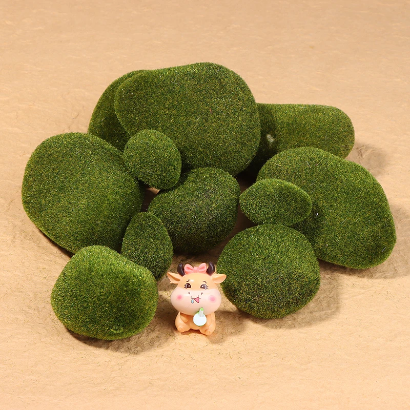 5/8PCS Artificial Moss Block Planting Stone Home Wedding Simulation Plant Miniature Fairy Garden Decoration Accessories
5/8PCS Artificial Moss Block Planting Stone Home Wedding Simulation Plant Miniature Fairy Garden Decoration Accessories
