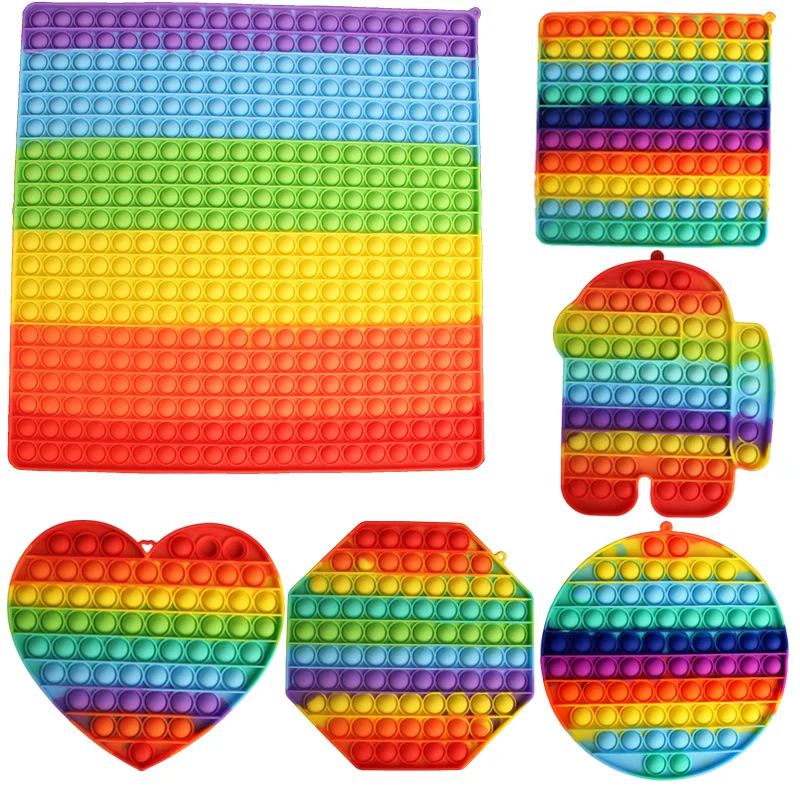 Fidget Toys 30CM Large Simple Dimmer Fidget Toys Pack Antistress For Children Kawaii Relieve Autism Squishy Toy
Fidget Toys 30CM Large Simple Dimmer Fidget Toys Pack Antistress For Children Kawaii Relieve Autism Squishy Toy