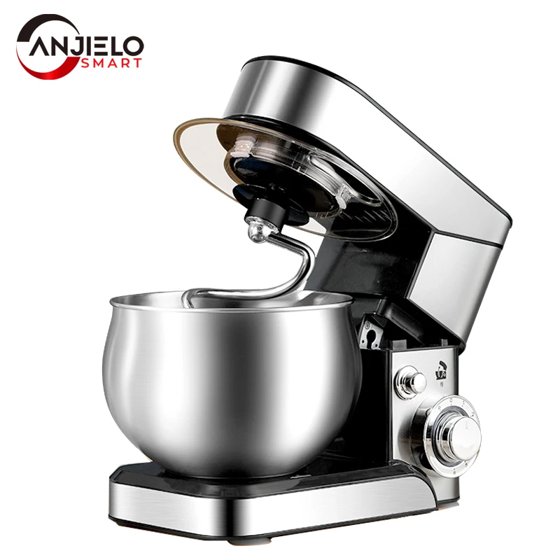 Anjielosmart 5L 1200W Stand Mixer Machine for Baking with 3 Tools Jug Blender and Rmovable Splash Guard
Anjielosmart 5L 1200W Stand Mixer Machine for Baking with 3 Tools Jug Blender and Rmovable Splash Guard