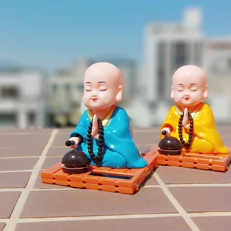 Solar Shake Head Little Monk Car Decoration,Bring Peace and Good Fortune Ornaments, Home Decoration Crafts,Decorative Mascot
Solar Shake Head Little Monk Car Decoration,Bring Peace and Good Fortune Ornaments, Home Decoration Crafts,Decorative Mascot