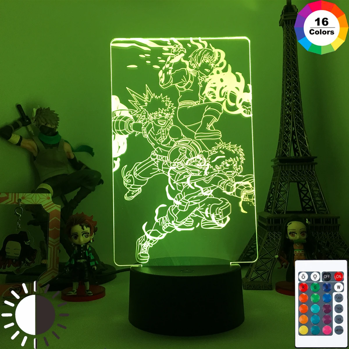 Anime Led Night Light My Hero Academia Izuku for Bedroom Decor Birthday Gift Manga My Hero Academia Shoto 3d Light model Bakugo
Anime Led Night Light My Hero Academia Izuku for Bedroom Decor Birthday Gift Manga My Hero Academia Shoto 3d Light model Bakugo