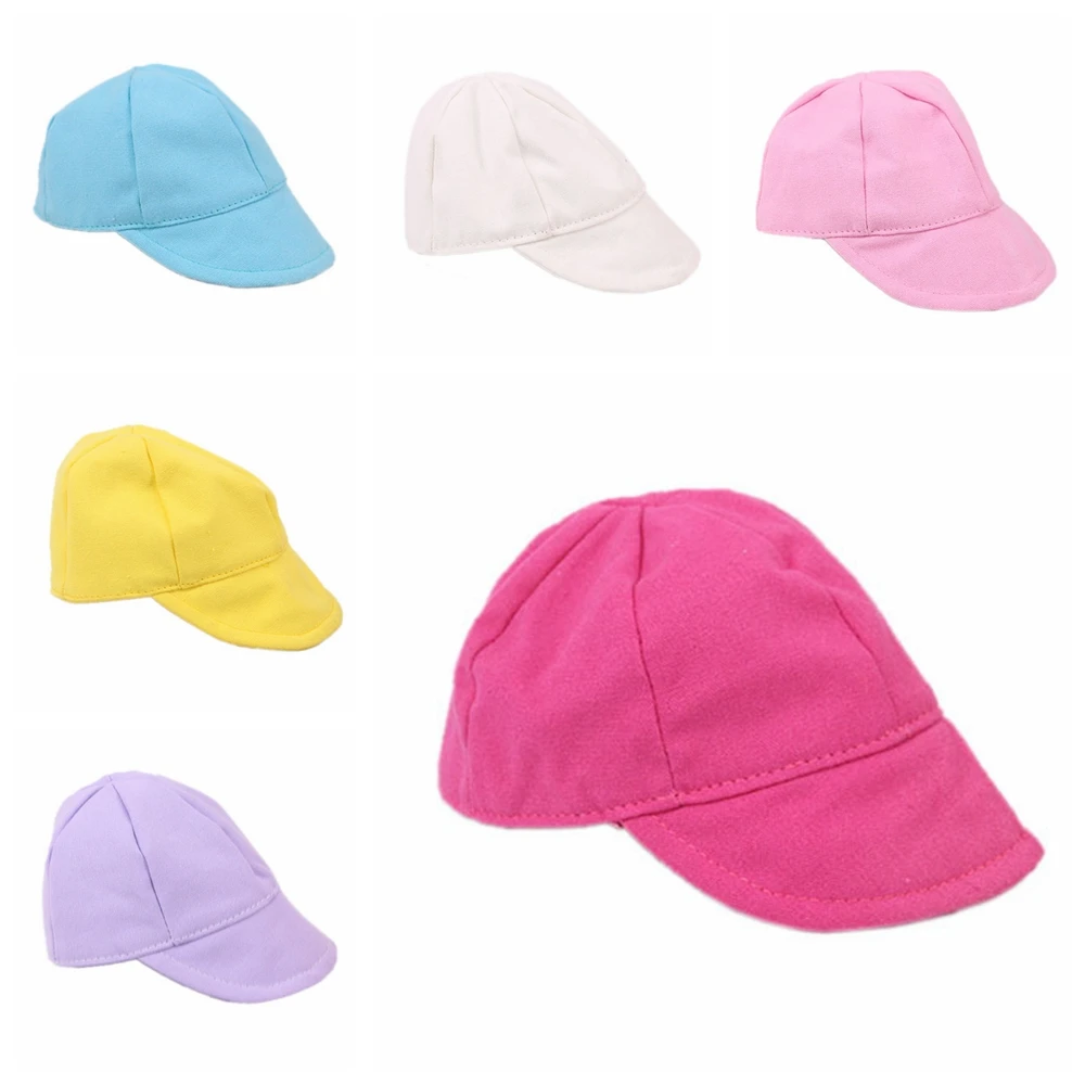 Solid Color Baseball Cap Doll Clothes Accessories For 18 Inch American Doll&43 Cm Born Baby Items Kids Toys Gifts
Solid Color Baseball Cap Doll Clothes Accessories For 18 Inch American Doll&43 Cm Born Baby Items Kids Toys Gifts