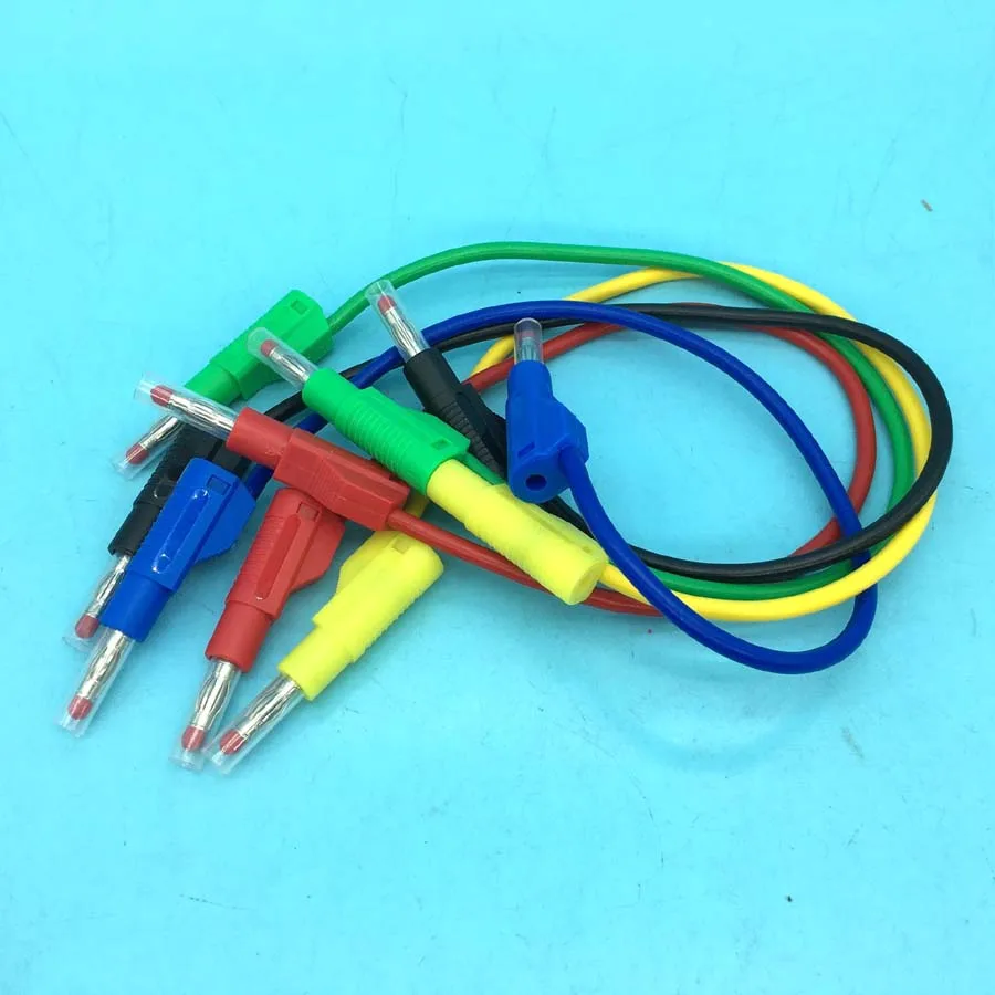 30cm 50cm 100cm Copper Safety Sheath Stackable 4mm Banana Plug to 4mm Banana Plug Multimeter Test Cables Probe 1kV/15A Colors
30cm 50cm 100cm Copper Safety Sheath Stackable 4mm Banana Plug to 4mm Banana Plug Multimeter Test Cables Probe 1kV/15A Colors