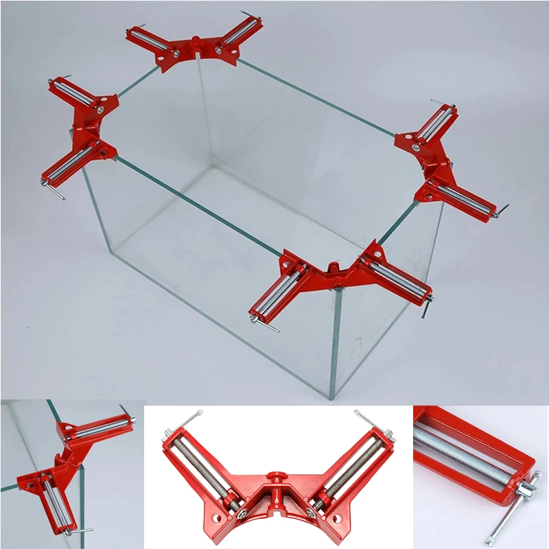 90 Degree Right Angle Clamp Woodworking Corner Clamp Right Clips DIY Fixture Hand Tool Set Frame Corner Clip Positioning Tools
90 Degree Right Angle Clamp Woodworking Corner Clamp Right Clips DIY Fixture Hand Tool Set Frame Corner Clip Positioning Tools