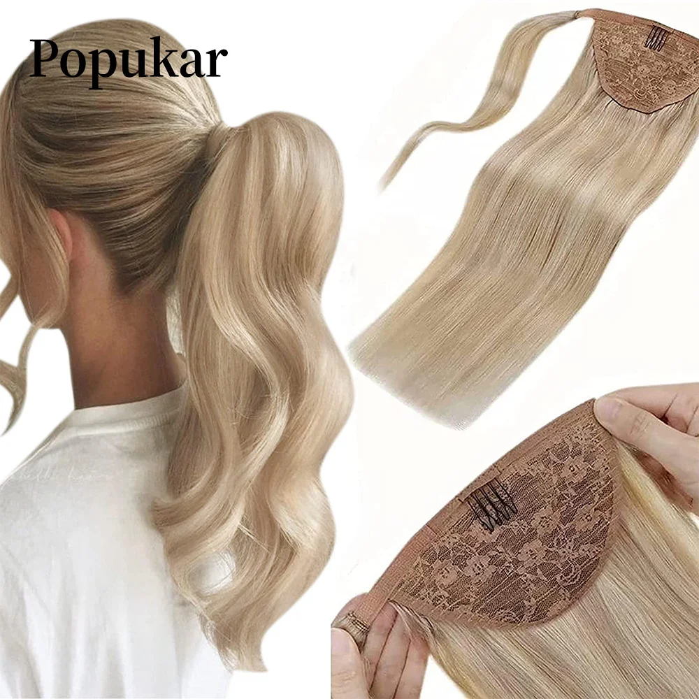 Straight Natural Human Extension Hair Ponytail Clip In Machine Made Remy Pony Tails Extensions for White Women Popukar
Straight Natural Human Extension Hair Ponytail Clip In Machine Made Remy Pony Tails Extensions for White Women Popukar