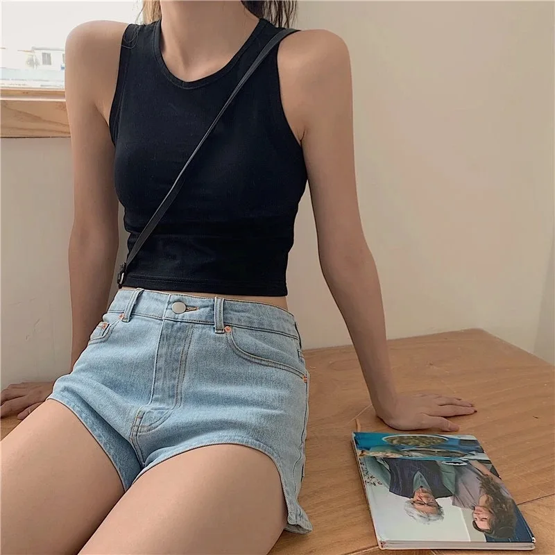 WOMENGAGA Light Blue Denim Shorts Women New Summer 2021 High Waist Slim Sexy Hip Hypershorts Hot Mini Shorts Fashion Korean DB8C
WOMENGAGA Light Blue Denim Shorts Women New Summer 2021 High Waist Slim Sexy Hip Hypershorts Hot Mini Shorts Fashion Korean DB8C