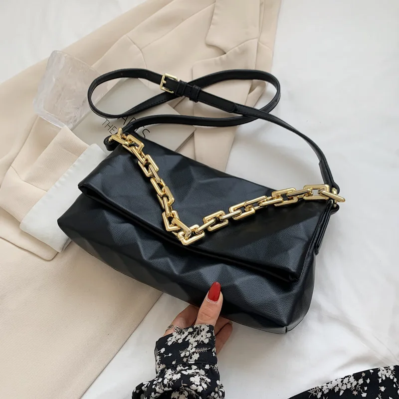 Ladies Shoulder Bag 2021 Niche Design New Trendy Fashion Chain Shoulder Handbags Simple Texture Messenger Bag Messenger Bag
Ladies Shoulder Bag 2021 Niche Design New Trendy Fashion Chain Shoulder Handbags Simple Texture Messenger Bag Messenger Bag