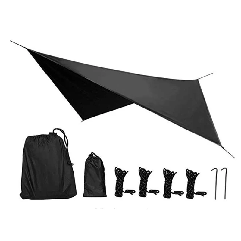 Camping Tarp Waterproof Hammock Rain Fly Tent Shelter Essential Survival Gear Sunshade Outdoor Awning
Camping Tarp Waterproof Hammock Rain Fly Tent Shelter Essential Survival Gear Sunshade Outdoor Awning