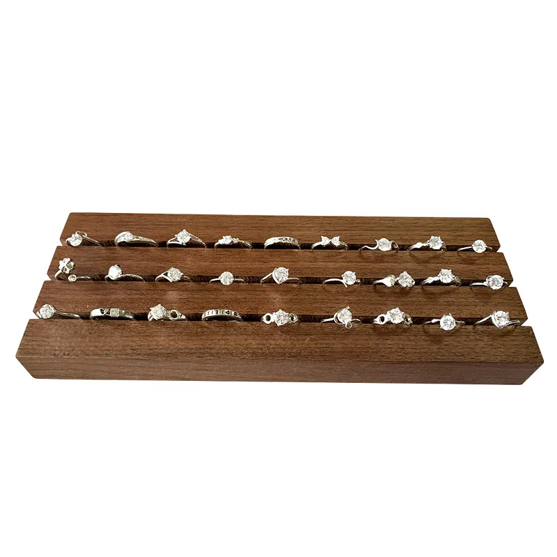 Black Walnut Solid Wood Ring Display Tray Jewelry Display Holder Ring Display Plate
Black Walnut Solid Wood Ring Display Tray Jewelry Display Holder Ring Display Plate