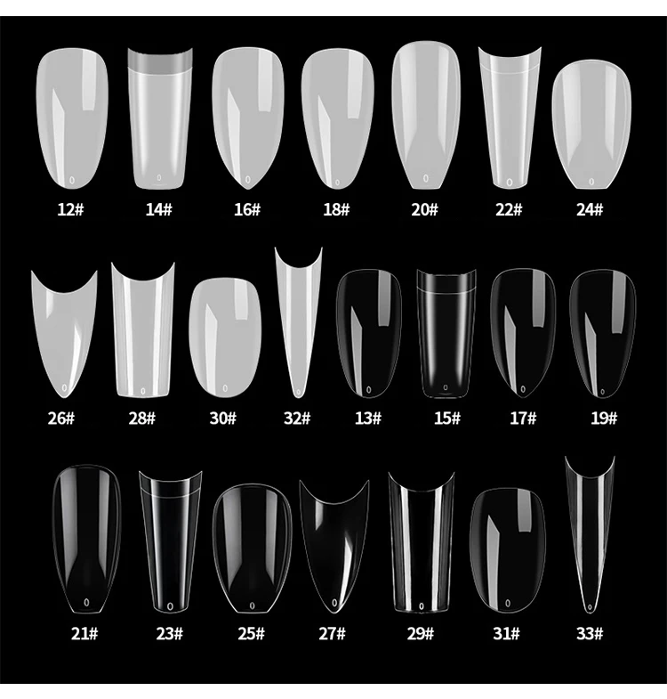 500Pcs/Box Fingernails Fake Art Cover Clear White Full/Half Transparent Coffin Acrylic Gel Nail Tips Polish All For Manicure
500Pcs/Box Fingernails Fake Art Cover Clear White Full/Half Transparent Coffin Acrylic Gel Nail Tips Polish All For Manicure