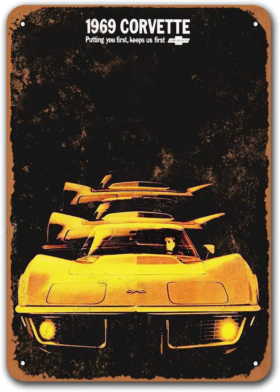 1969 Corvette жестяные фотообои, плакаты Sisoso, мужская пещера, бар, Ретро Декор стен 12x16 дюймов
1969 Corvette жестяные фотообои, плакаты Sisoso, мужская пещера, бар, Ретро Декор стен 12x16 дюймов
