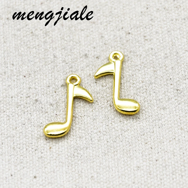 25pcs Three Color Double Sided Musical Note Charms Alloy Metal Pendants For DIY Handmade Jewelry Accessories Making 23*13mm
25pcs Three Color Double Sided Musical Note Charms Alloy Metal Pendants For DIY Handmade Jewelry Accessories Making 23*13mm