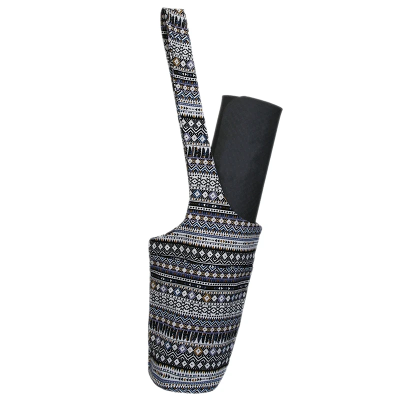 Multifunctional Ethnic Style Yoga Mat Bag Casual Fashion Canvas Yoga Bag and Zipper Pocket Fit Most Size Mat
Multifunctional Ethnic Style Yoga Mat Bag Casual Fashion Canvas Yoga Bag and Zipper Pocket Fit Most Size Mat