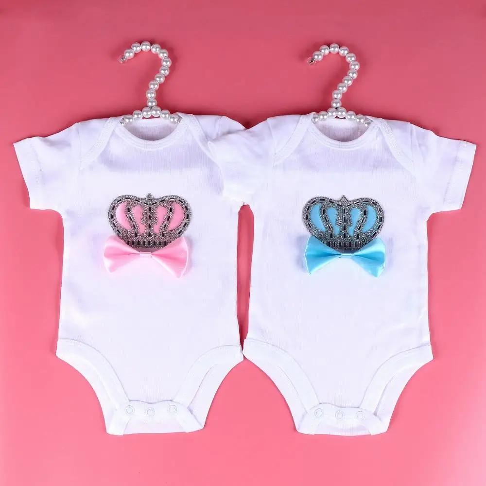 Summer Newborn Baby Boys Girls Clothes Crown Knot White Cotton Bodysuit Infant Baby Short Sleeve Vest Jumpsuit Pajamas Outfit
Summer Newborn Baby Boys Girls Clothes Crown Knot White Cotton Bodysuit Infant Baby Short Sleeve Vest Jumpsuit Pajamas Outfit