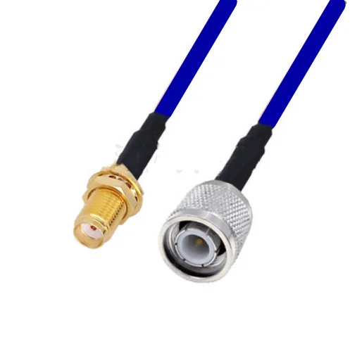 SMA Female to TNC Male Connector RG405 RG-405 Semi Flexible Coaxial Cable .086" 50ohm Blue
SMA Female to TNC Male Connector RG405 RG-405 Semi Flexible Coaxial Cable .086" 50ohm Blue