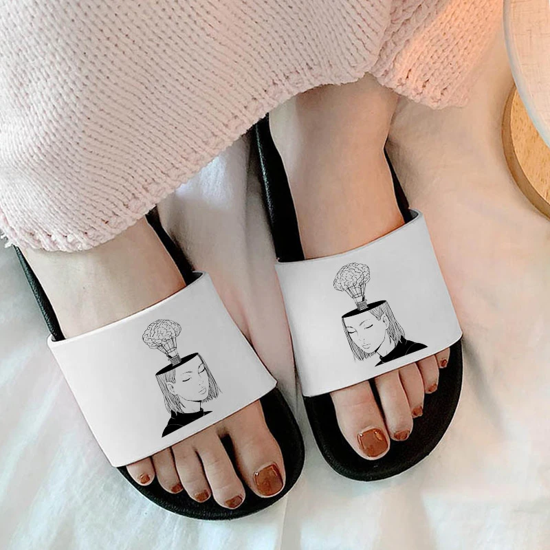 Home slippers women summer Simple graphics slippers Woman Casual slippers 2021 Soft Flip Flops Women zapatillas mujer
Home slippers women summer Simple graphics slippers Woman Casual slippers 2021 Soft Flip Flops Women zapatillas mujer