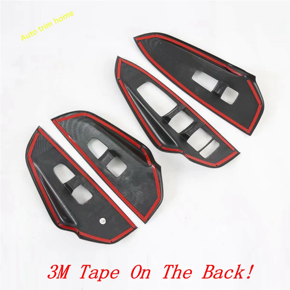 Inner Door Armrest Window Lift Button Panel Cover Trim ABS Carbon Fiber Look Interior Refit Kit For KIA Optima / K5 GT 2021 
Inner Door Armrest Window Lift Button Panel Cover Trim ABS Carbon Fiber Look Interior Refit Kit For KIA Optima / K5 GT 2021