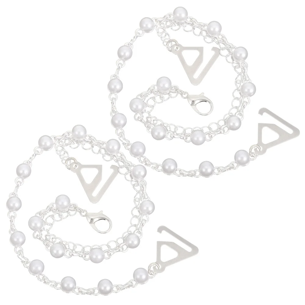 1 Pair Summer Underwear Belts Exquisite Shoulder Straps Alloy Decors
1 Pair Summer Underwear Belts Exquisite Shoulder Straps Alloy Decors