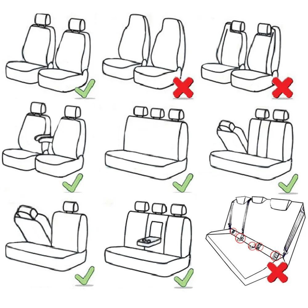 Car Seat Cover Set Universal Car Covers Accessorie for Mitsubishi Asx 2017 Carisma Eclipse Cross Galant L200 Lancer 9 10 Ex Ix X
Car Seat Cover Set Universal Car Covers Accessorie for Mitsubishi Asx 2017 Carisma Eclipse Cross Galant L200 Lancer 9 10 Ex Ix X