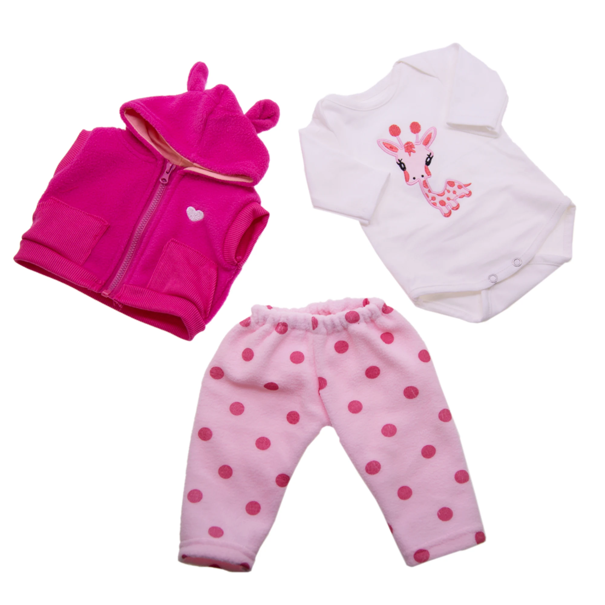 New Sika Deer Cartoon Clothes Set Baby Clothes Girl Newborn Suit For 16-18 Inch Reborn Dolls Baby Clothes Girl
New Sika Deer Cartoon Clothes Set Baby Clothes Girl Newborn Suit For 16-18 Inch Reborn Dolls Baby Clothes Girl