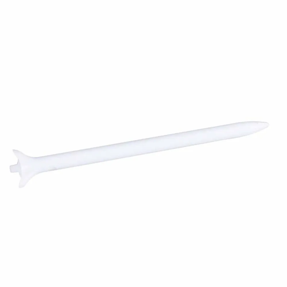 25pcs Lightweight Durable New Zero Friction Tour 3-Prong Tees (White)