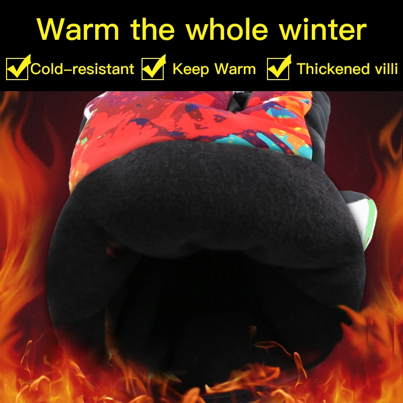Thicken Adult Teenager Kids Ski Snowboard Gloves Windproof Waterproof Gloves Winter Thermal Outdoor Sport Mittens
Thicken Adult Teenager Kids Ski Snowboard Gloves Windproof Waterproof Gloves Winter Thermal Outdoor Sport Mittens