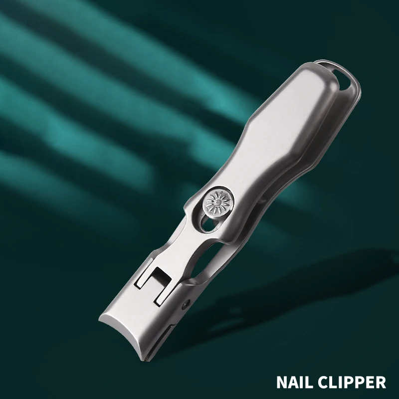 Anti Splash Ultra Sharp Nail Clipper Portable Stainless Steel Wide Jaw Opening Fingernail Nail Cutter Trimmer Manicure Tool
Anti Splash Ultra Sharp Nail Clipper Portable Stainless Steel Wide Jaw Opening Fingernail Nail Cutter Trimmer Manicure Tool