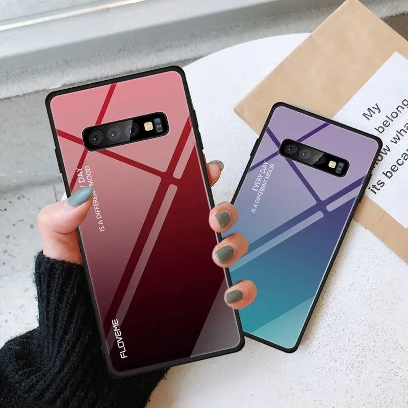 Gradient Tempered Glass Phone Case For Samsung Galaxy S8 S9 S10 Note 8 9 A6 A8 J8 Protective Case Cover
Gradient Tempered Glass Phone Case For Samsung Galaxy S8 S9 S10 Note 8 9 A6 A8 J8 Protective Case Cover