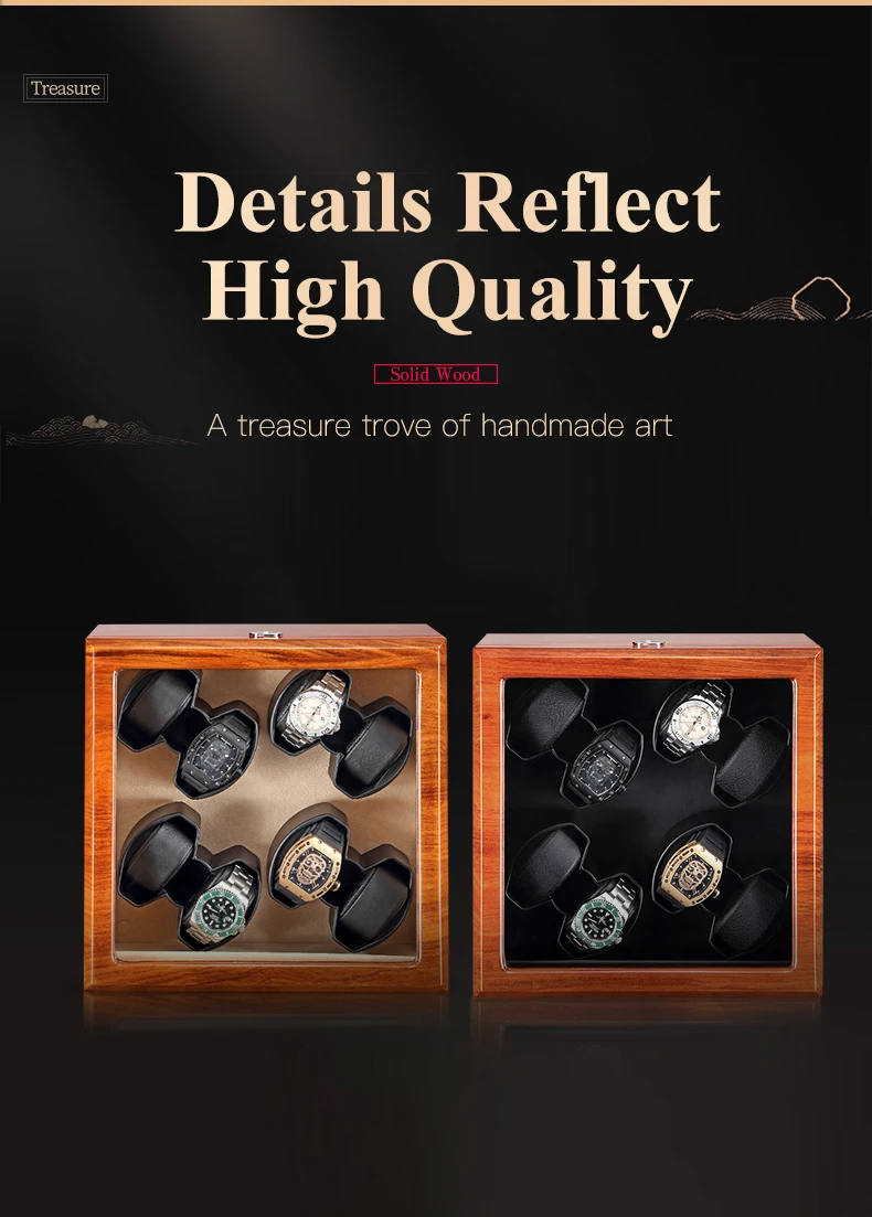 Automatic watch winder Box PU Leather Watch Winding Winder Storage watch Box Collection Display Double Head silent Motor box
Automatic watch winder Box PU Leather Watch Winding Winder Storage watch Box Collection Display Double Head silent Motor box