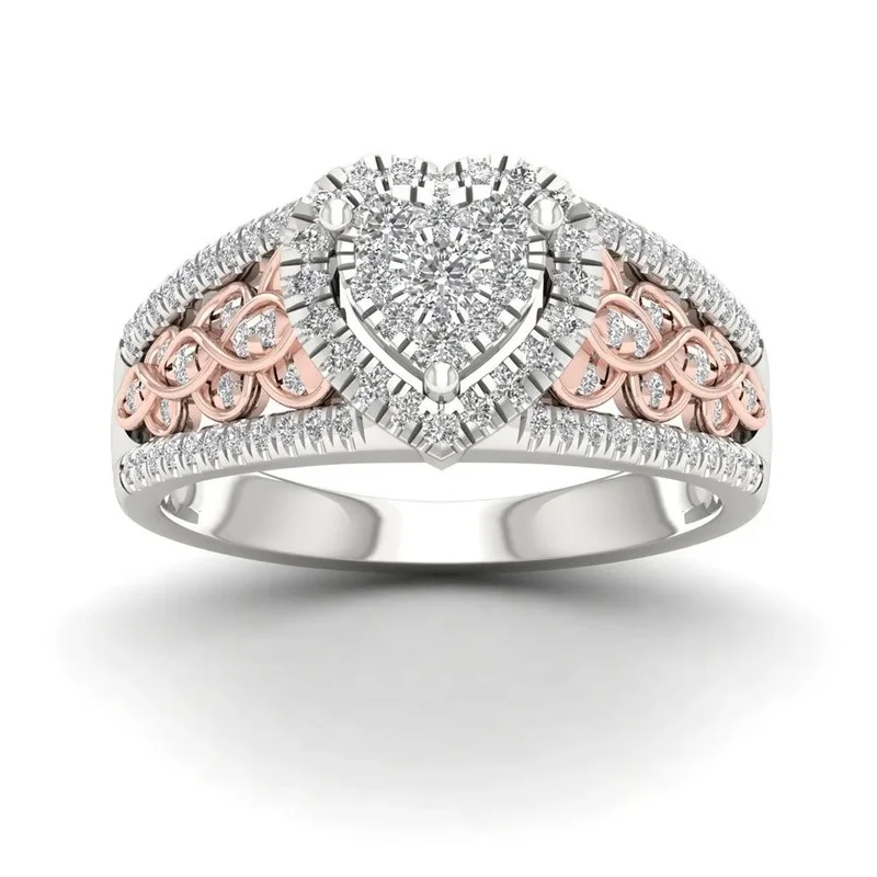 TRENDY Luxury Diamond Set Zircon Love Wedding Anniversary Gift Engagement Rings Jewelry for Women Size 5-11 Wholesale
TRENDY Luxury Diamond Set Zircon Love Wedding Anniversary Gift Engagement Rings Jewelry for Women Size 5-11 Wholesale
