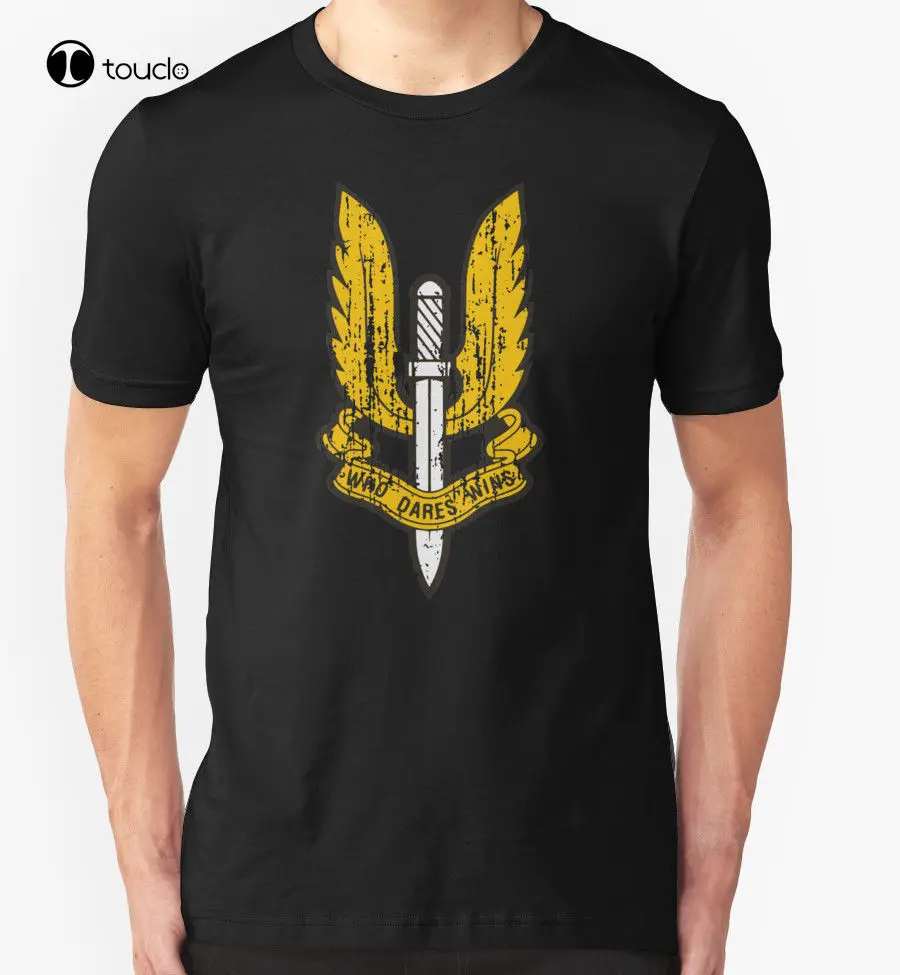 Женская футболка из 100% хлопка Sas Who Dares Wins Army специальный воздушный сервис военный Топ подарок футболка на заказ aldult Teen унисекс 
Женская футболка из 100% хлопка Sas Who Dares Wins Army специальный воздушный сервис военный Топ подарок футболка на заказ aldult Teen унисекс