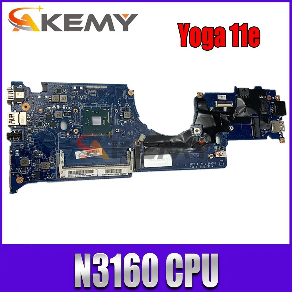 Laptop motherboard For LENOVO DA0LI8MB6F0 Thinkpad YOGA 11E N3160 Mainboard Core SR2KP Celeron DA0LI8MB6F0
Laptop motherboard For LENOVO DA0LI8MB6F0 Thinkpad YOGA 11E N3160 Mainboard Core SR2KP Celeron DA0LI8MB6F0