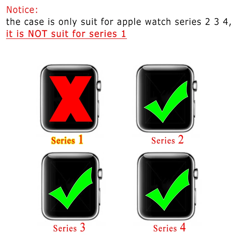 360 full Screen protector Bumper Ultra slim hard Case for Apple Series 3/2/1 38MM 42MM cover Band for iwatch 4/5/6/SE 40mm 44mm
360 full Screen protector Bumper Ultra slim hard Case for Apple Series 3/2/1 38MM 42MM cover Band for iwatch 4/5/6/SE 40mm 44mm