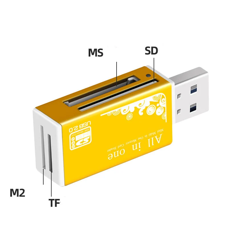 TF Card Reader USB For Driving Recorder Micro SD/MS/M2/TF Card Reader For Mobile Phone Laptop PC Memory Card Adapter 4 In 1
TF Card Reader USB For Driving Recorder Micro SD/MS/M2/TF Card Reader For Mobile Phone Laptop PC Memory Card Adapter 4 In 1