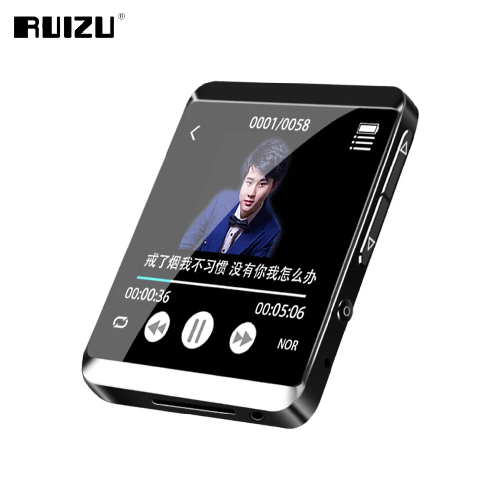 Bluetooth MP3 плеер RUIZU M5 с сенсорным экраном 8 ГБ 16 ГБ|MP3-плееры| |