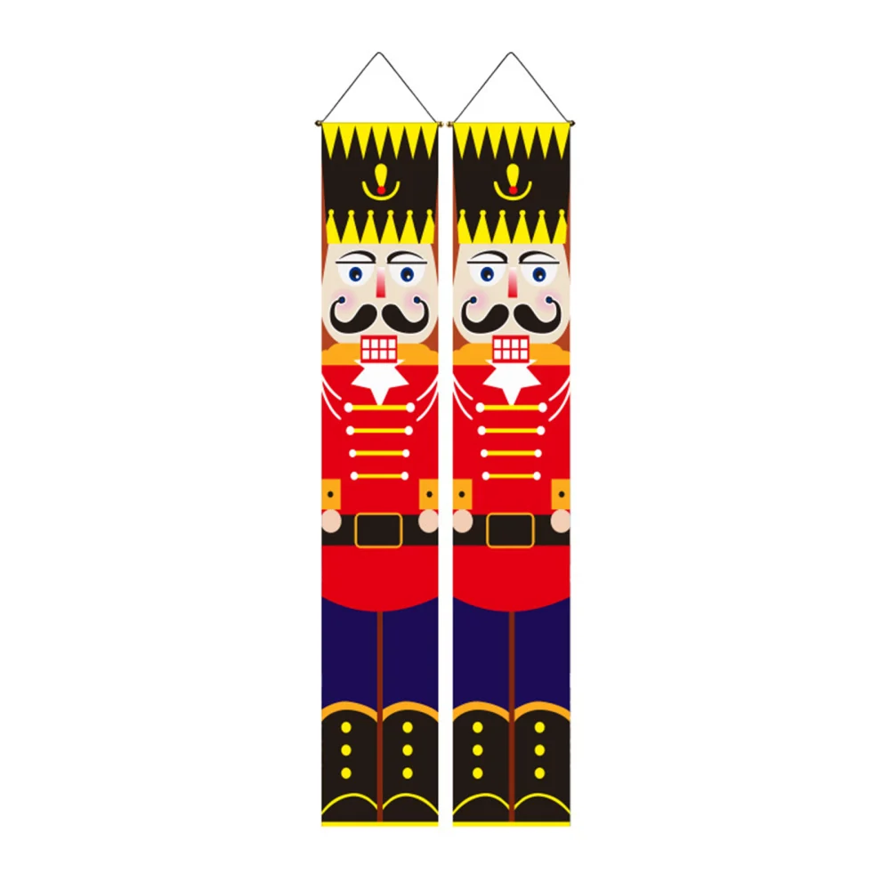 Christmas Banner Walnut Soldier Couplet Door Curtain Gifts Valance Ornament Soldiers Scene Decoration Banners
Christmas Banner Walnut Soldier Couplet Door Curtain Gifts Valance Ornament Soldiers Scene Decoration Banners