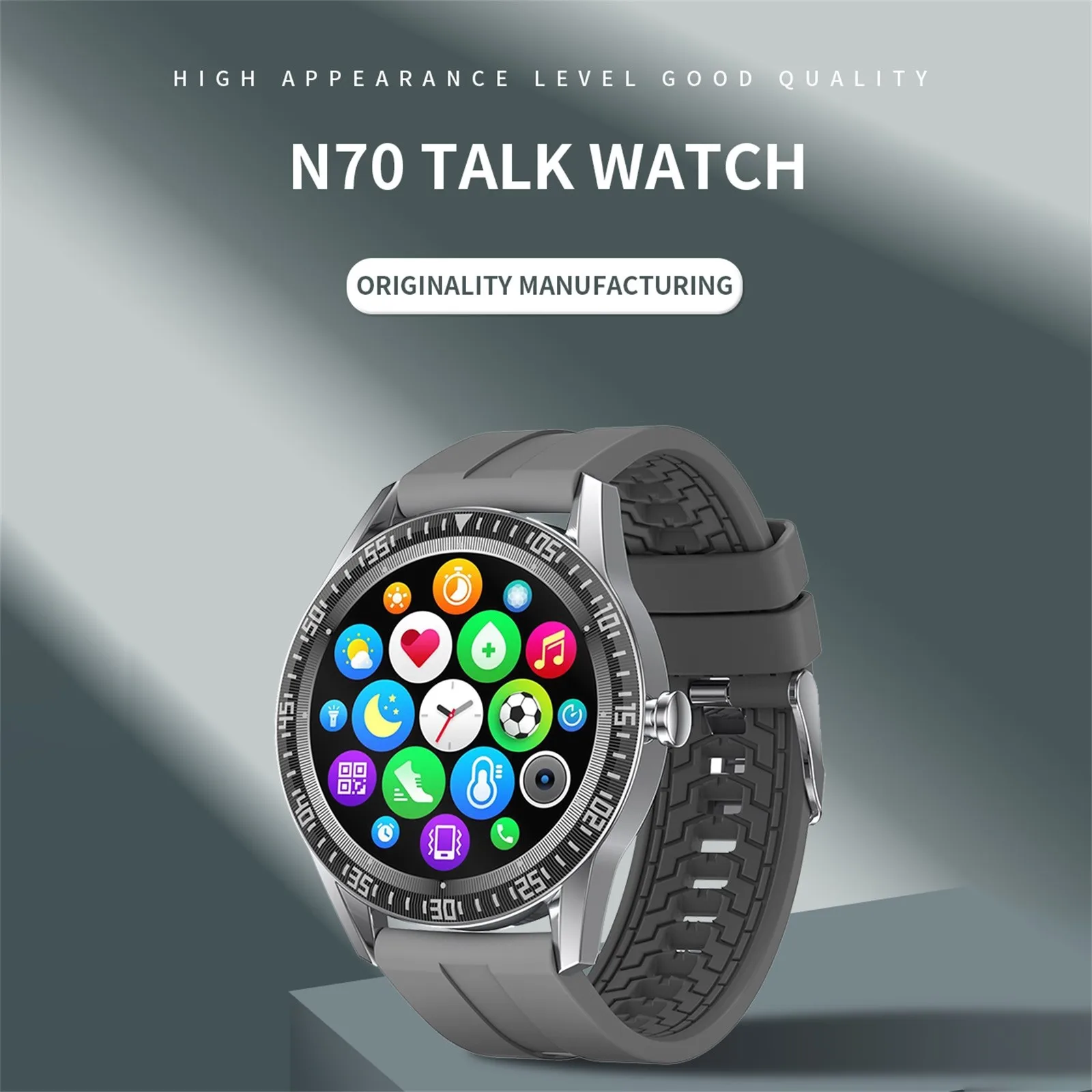 N70 долгого ожидания смарт-часы Круглый Экран вызовов через Bluetooth IP67 Водонепроницаемый смарт-часы для мужчин женщин фитнес трекер смарт часы
N70 долгого ожидания смарт-часы Круглый Экран вызовов через Bluetooth IP67 Водонепроницаемый смарт-часы для мужчин женщин фитнес трекер смарт часы