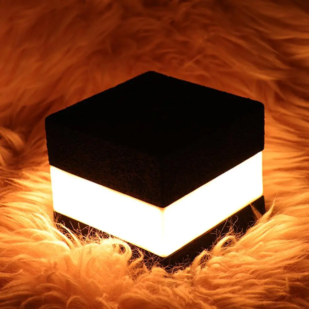 Square Night Light Colorful Decoration Sense DIY Usb Charging Night Light Creative Atmosphere Gray Energy Saving LED Light
Square Night Light Colorful Decoration Sense DIY Usb Charging Night Light Creative Atmosphere Gray Energy Saving LED Light