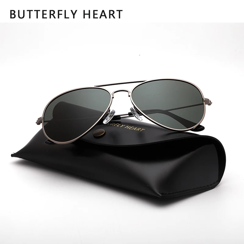 BUTTERFLY HEART High Quality Men Sunglasses Style Frame Oversized Alloy Polarized Brand Design Pilot Male Sun Glasses Driving
BUTTERFLY HEART High Quality Men Sunglasses Style Frame Oversized Alloy Polarized Brand Design Pilot Male Sun Glasses Driving