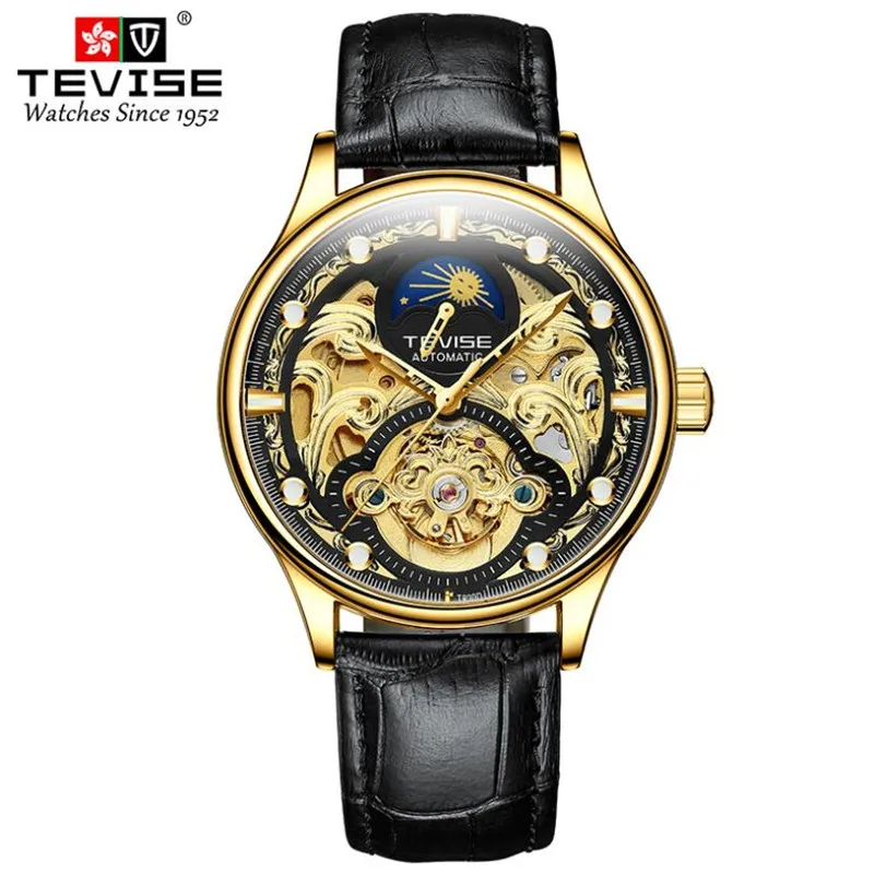 Top Brands Tourbillon Waterproof Wrist WatchMen Business Fashion Moon Phase Military Sport Leather Automatic Mechanical Clock
Top Brands Tourbillon Waterproof Wrist WatchMen Business Fashion Moon Phase Military Sport Leather Automatic Mechanical Clock